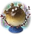 WDCC DISNEY FINDING NEMO BLOAT LITTLE HELP OVER HERE