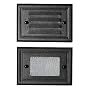 Paradise GL22682BK Low Voltage Stamped Aluminum 7-Watt Deck Light, Black