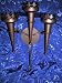 GOTHIC WROUGHT IRON RENAISSANCE CASTLE WALL DECOR HEAVY DUTY HANDCRAFTED SCONCE LARGE PILLAR CANDLE HOLDER
