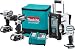 Makita LCT400W 18-Volt Compact Lithium-Ion Cordless 4-Piece Combo Kit