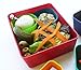 Laptop Lunches Bento-Ware Garden Buddies Lunchbox Containers with Leak-proof Lids, Lime/Yellow/Orange/Magenta - Set of 4