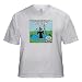 Wicked Witch and Golf - Adult Birch-Gray-T-Shirt 2XL