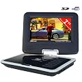 Takara - DIV 107 R - Lecteur DVD portable 7" - Port USB - Noir