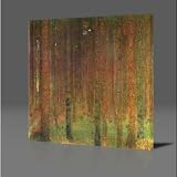 GUSTAV KLIMT Tannenwald II Large Gallery Framed Canvas Art Print Ready To Hang NEW