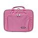 CaseCrown Premium Double Memory Foam Laptop Case with Front Pocket (Nylon Pink) for Acer Aspire One Pro 11.6-inch Netbook