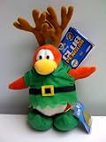 Disney Club Penguin ELF REINDEER 6.5 Limited Edition Plush w/ Coin