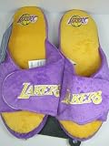 Los Angeles Lakers NBA 2011 Open Toe Two Tone Hard Sole Slippers - M