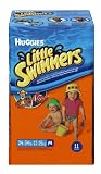 Huggies Little Swimmers Disposable Swimpants Swim Diapers, Size Medium, Fits 24 - 34 lbs 11 Each