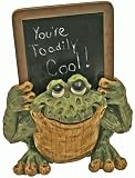 Decorative Frog/Toad Holding a Chalkboard/Blackboard 8