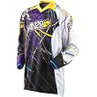 Answer Racing James Stewart Collection Wired Men's Dirt Bike Motorcycle Jersey - Purple/Black