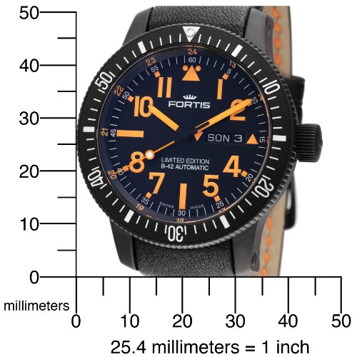 Fortis 647 28 13l 13 Black Automatic Watch