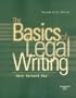 The Basics of Legal Writing: Revised