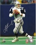 Troy Aikman Dallas Cowboys - 2 Star Jersey - Autographed 8x10 Photograph