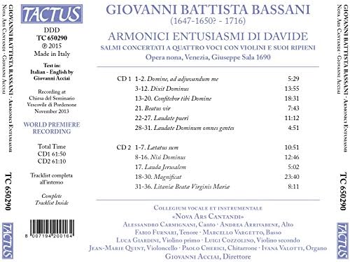 Armonici Entusiasmi Di Davide