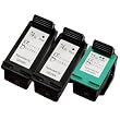 Sophia Global Remanufactured Ink Cartridge Replacement for HP 74XL and 75XL (2 Black, 1 Color)