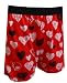 Sketchy Hearts Red Boxers for men