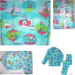 Buy DISNEY MICKEY MOUSE and FRIENDS PAJAMAS Ladies Cotton Flannel Christmas Ornaments Fab 5 Mickey... by var goTwisterProductImageStrings = new Object();goTwisterProductImageStrings['prodImageNotAvailTextNoColor'] = 