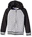 Hello Gorgeous Girls' Little Quilted Texture Hoodie