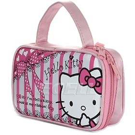 Ecell - PINK HELLO KITTY BAG CASE FOR NINTENDO DS LITE NDSi, NINTENDO 3DS
