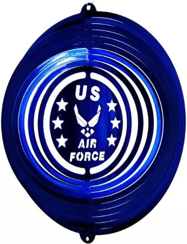 12" Air Force - Blue Starlight, Made in the Usa, 18 Gauge Stainless Steel, Lifetime Rustproof Guarantee