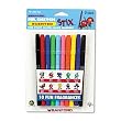 Mr. Sketch Scented Stix Watercolor Markers, 10 Colored Markers(3610)