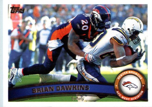 2011 Topps #123 Brian Dawkins - Denver Broncos (Football Cards)