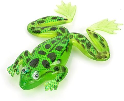 Lidor® Soft PVC Rubber Lifelike Frog Style Fishing Baits