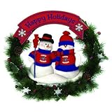 Florida Panthers Nhl Snowman Christmas Wreath (20)"