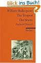 The Tempest /Der Sturm: Engl. /Dt
