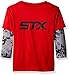 STX Boys' T-Shirt with Thermal Hang Down Sleeves