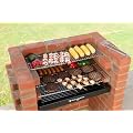 BLACK KNIGHT BARBECUE BKB402 STAINLESS STEEL GRILL BBQ KIT + WARMING RACK + COVER
