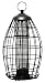 Heath Outdoor 21216 Brass Squirrel Proof Nut and Seed Bird Feeder, Metal Pewter-Black