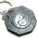 Good Luck Talisman Lucky Yin-Yang Black Jade Keychain
