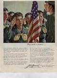 Girl Scouts: They made a promise. ..... 1954 John Hancock Insurance Ad, A2892A