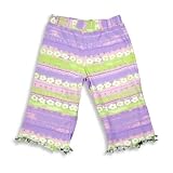 Mulberribush - Toddler Girls Pant, Lavender, Lime