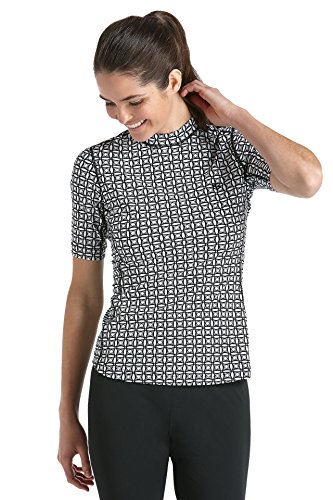 Coolibar UPF 50+ Women's Short Sleeve Rash Guard - Sun Protective