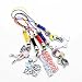 NARUTO - Deidara Gaara Kakashi Sakura 5x Keychain Phone-Charm includes FREE Delivery