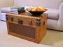 Tuscany Wooden Trunk Wood Steamer Treasure Chest - Large Size