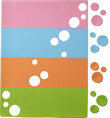 Wilton 710-2930 Pre-Cut Dots Sugar Sheets, 8 by 11-Inch, Gold