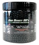 SoftAir 5,000 ct. Jar Hight Density Black Airsoft BBs (6m, 0.20g)