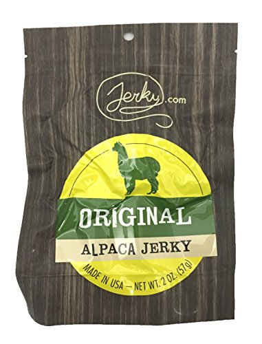 Original All Natural Alpaca Jerky - 3 PACK - The Best Wild Game Alpaca Jerky on the Market - 100% Whole Muscle Alpaca - No Added Preservatives, No Added Nitrates and No Added MSG - 6 total oz.