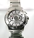 Harley-Davidson&reg; Bulova Chronograph Watch. Luminous. All stainless steel. WR100m/330ft. 76B147