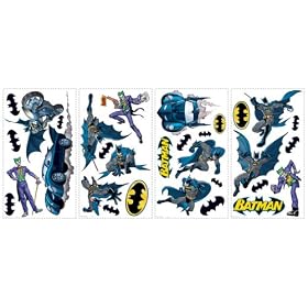 RoomMates RMK1148SCS Batman Gotham Guardian Peel and Stick Appliques