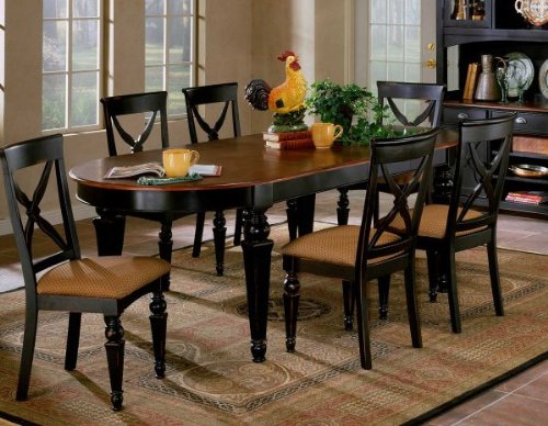 Hillsdale Furniture 4439DTBC7 Northern Heights Dining Set, Black
