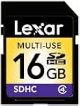 Lexar - Tarjeta de memoria SDHC 16 GB