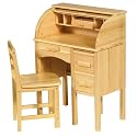 Furniture online: Kid's Top Desk And Chair Set - Light Oak Finish