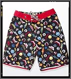 Lost Enterprises LE ROCKER Mens Surfing Boardshorts In Black