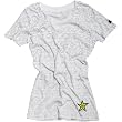 One Industries Rockstar Diablo Women's Vneck Sportswear Shirt - White