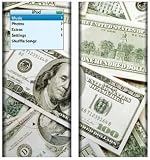 Benjamins - Apple iPod nano 2G (2nd Generation) 2GB/ 4GB/ 8GB Protector Skin Decals - Faceplate Stickers