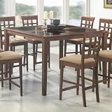 101207SET09 Mix & Match 5 Pc Dining Room Set in Walnut